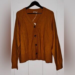 Faherty‎ Jackson Cardigan Laid Back Academia Preppy Ivy League Scholar NEW Large
